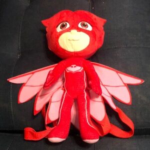 PJ Masks, Owlette 14 in. plush backpack. Never played with! In great condition!